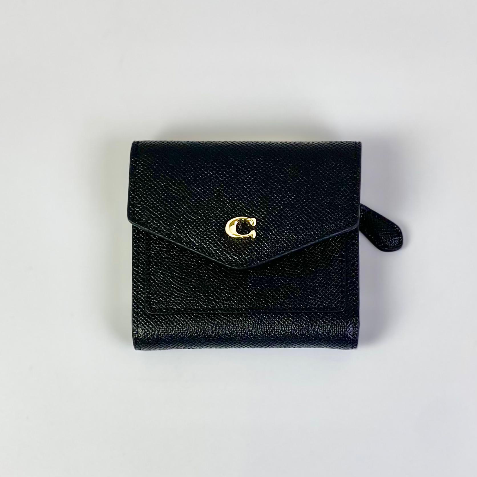 Ví Coach Wyn Small Wallet In Colorblock DS Black